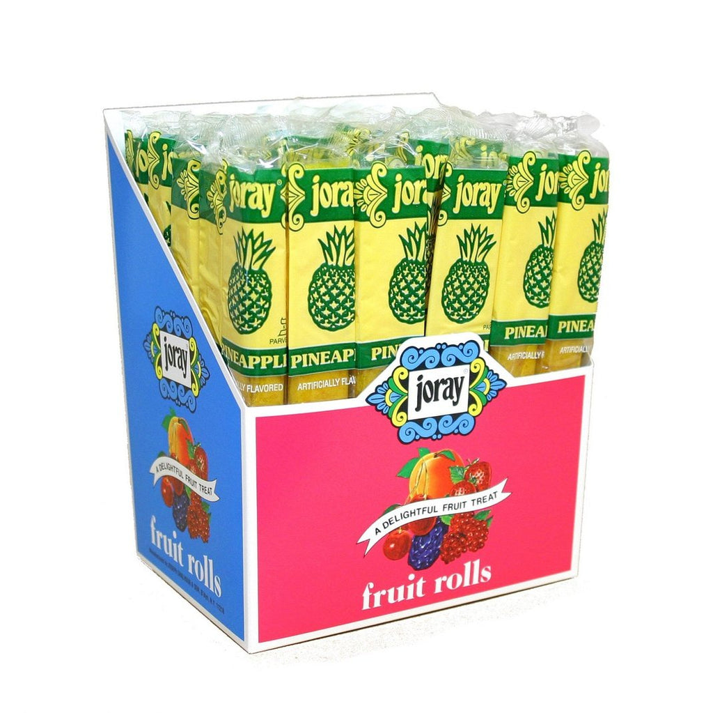 JORAY PINEAPPLE FRUIT ROLLS 0.75oz